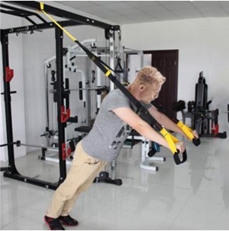 Kit allenamento sospensione fino a 400 kg dal colore giallo