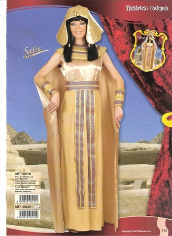 Vestito Di Carnevale Nefertiti