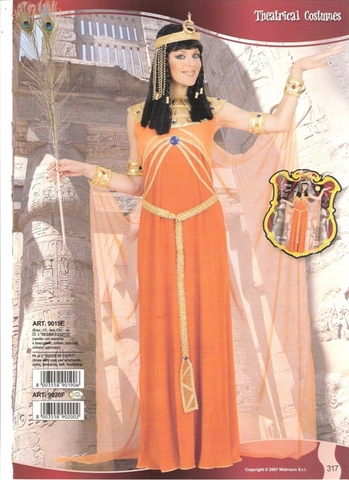 Costume di carnevale regina egiziana