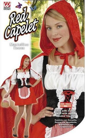 Vestito di carnevale cappuccetto rosso