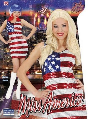 Vestito Di Carnevale Miss America