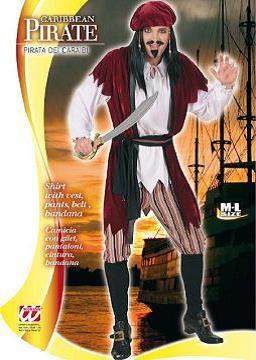 Costume Di Carnevale Jack Sparrow