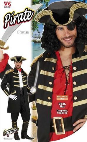 Costume Di Carnevale Capitano Pirata