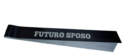 Fascia per il futuro sposo addio al celibato