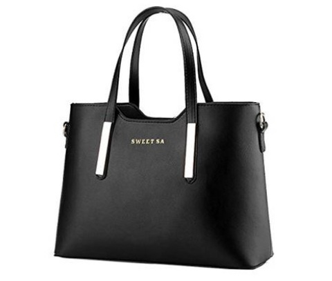 Borsa Elegante Grande Sweetsa In Pelle