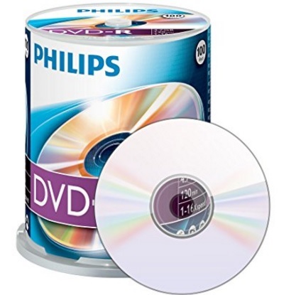 Dvd Vergini Philips Campana Da 100 Pezzi