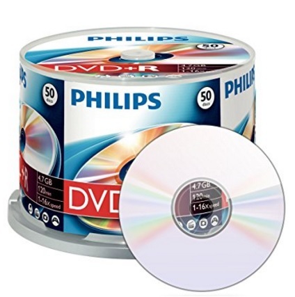 Dvd+r 4.7 Gb Confenzione Da 50 Pezzi