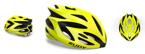 Rudy project rush yellow flou shiny s 51/55 | Grandi Sconti | Cicli Ballardin - ballardinbike