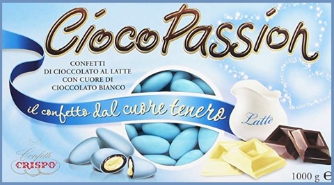 Confetti di Sulmona - Cuori al Cioccolato, Assortiti - Sacc. 1000 gr