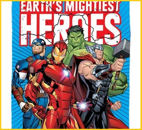 Coperta Pile Avengers Ufficiale