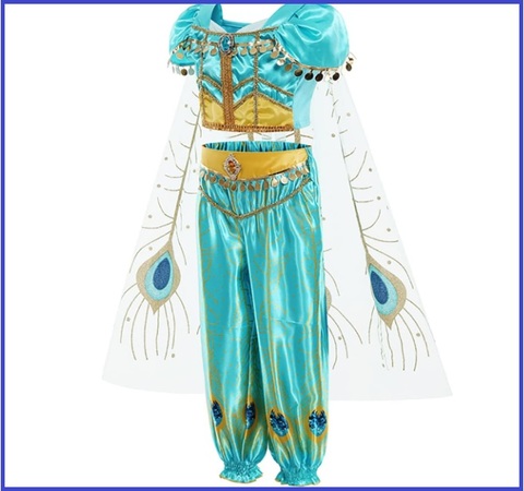 Costume Di Carnevale Di Jasmine Per Bambine