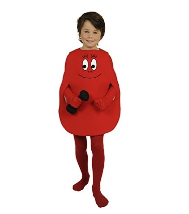 Barbapapà Costume Rosso Per Bambini