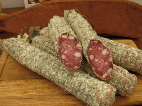 Salame Con Lardelli Casereccio