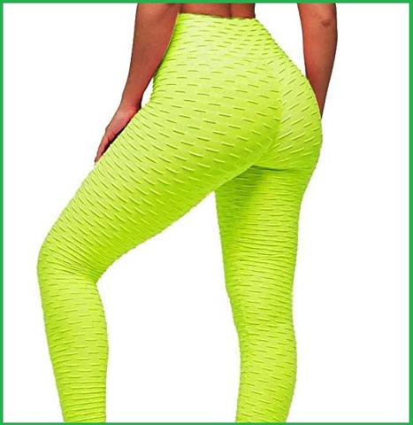 Leggings donna nido d'ape