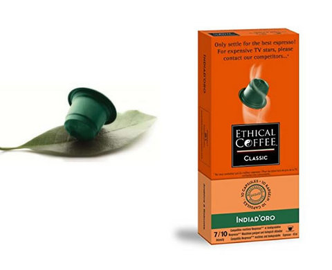 Capsula compatibile nespresso caffe india