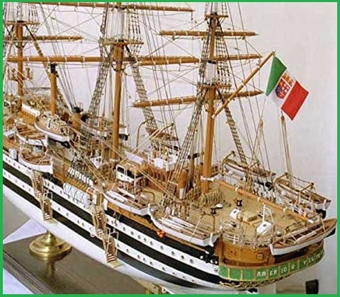 Modellino navale legno