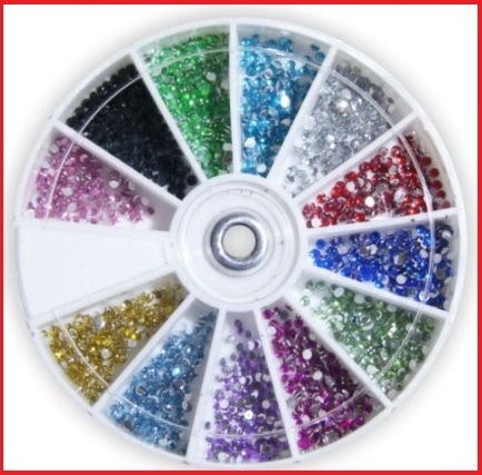 Strass Glitter Decorativi Da Poter Applicare Sulle Unghie