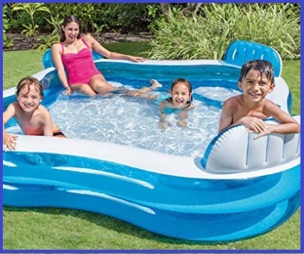 Gonfiabili Piscina Bambini 4 Sedili