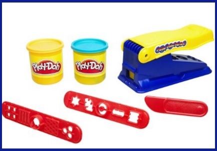 Plastilina per bambini con formine della play doh