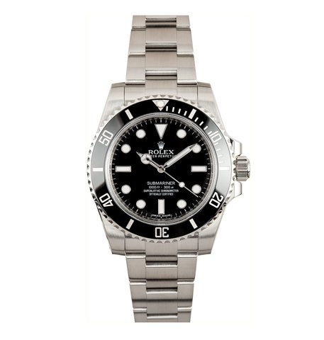 Rolex " submariner " ref. 114060 in acciaio, anno 2016