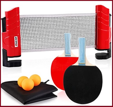 Racchette ping pong con rete