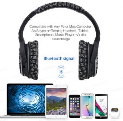 Cuffie wireless con bluetooth alta tecnologia