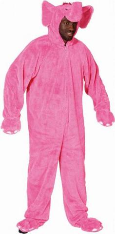 Costume Peluche Elefante Pink