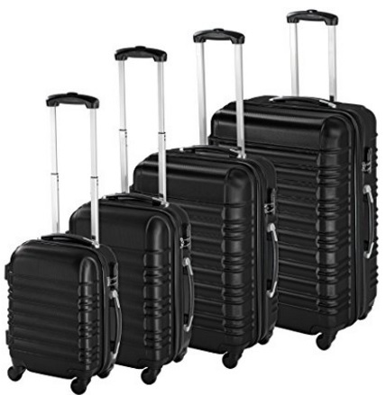 Set valigie 4 rigide e varie dimensioni