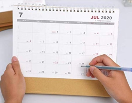Calendario Mensile 2019 2020