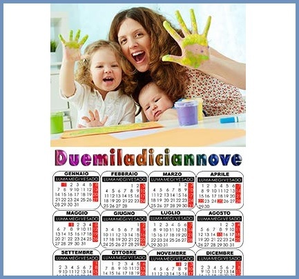 Calendario Tascabile Personalizzato